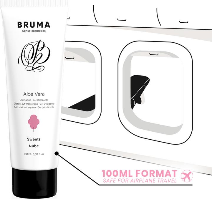 Immagine prodotto Bruma Gel Deslizante Con Aloe Vera Sabor A Nube 100 ml