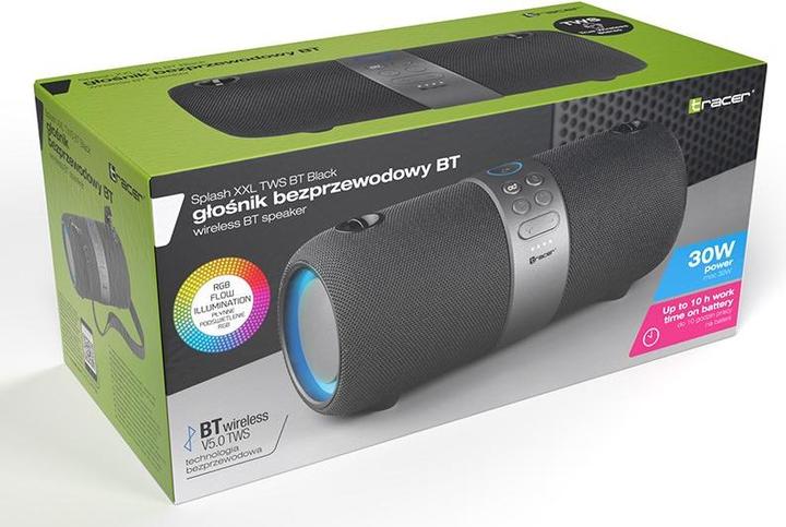 Actual product image Tracer Speaker Splash XXL black (10 h, USB power delivery)