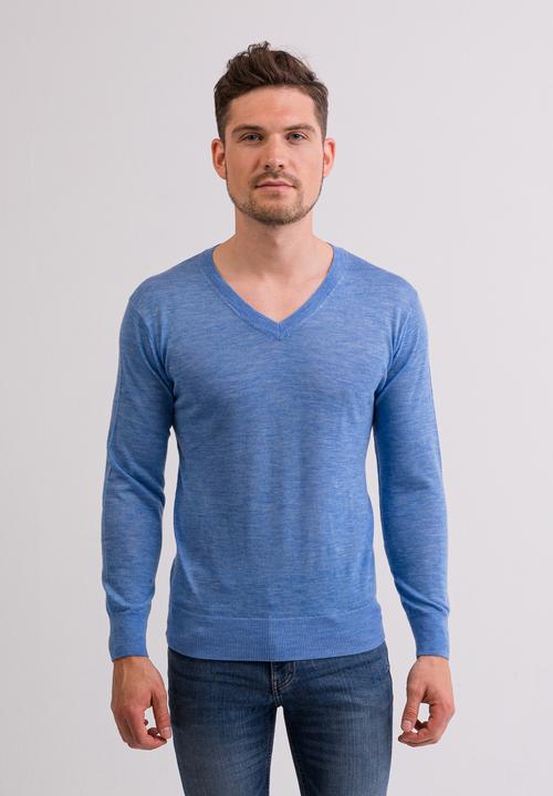Cash-Mere Kaschmir V-Ausschnitt Pullover