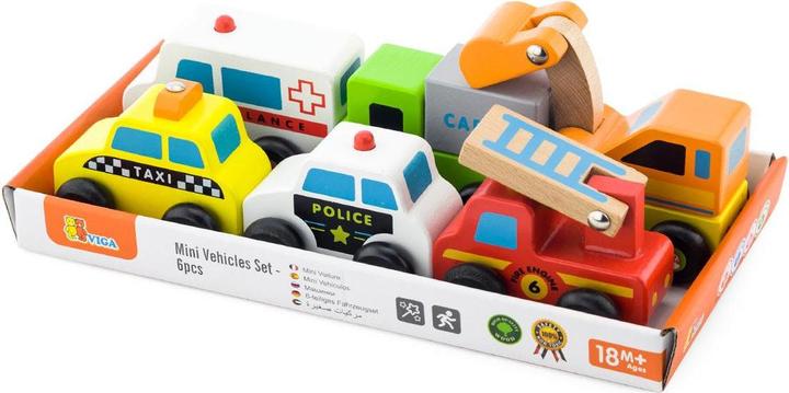 Actual product image Viga Toys Vehicle set