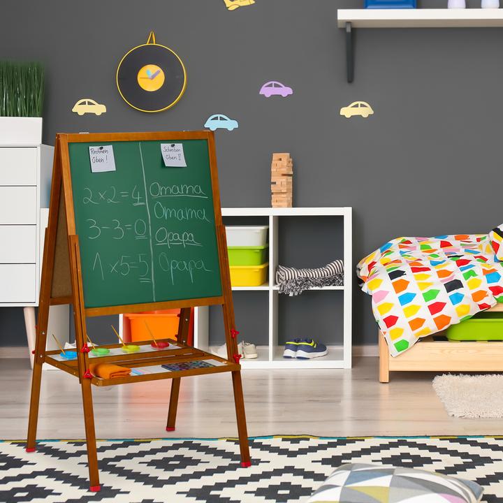 Actual product image Relaxdays Children's easel board