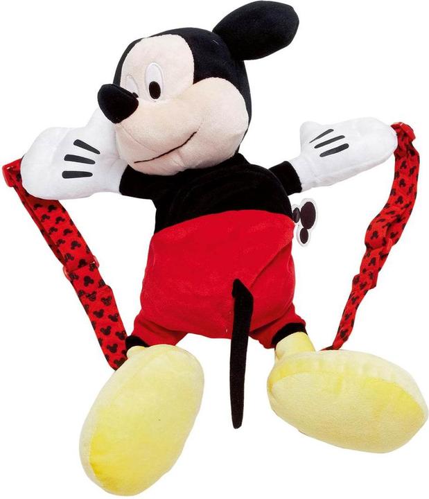 Image du produit Joy Toy Sac à dos en peluche Mickey Mouse de Disney (38 cm)