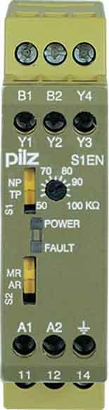 Actual product image Pilz Earth fault monitoring relay