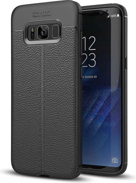 Image du produit Cadorabo TPU Cover similicuir structure (Samsung Galaxy S8+)