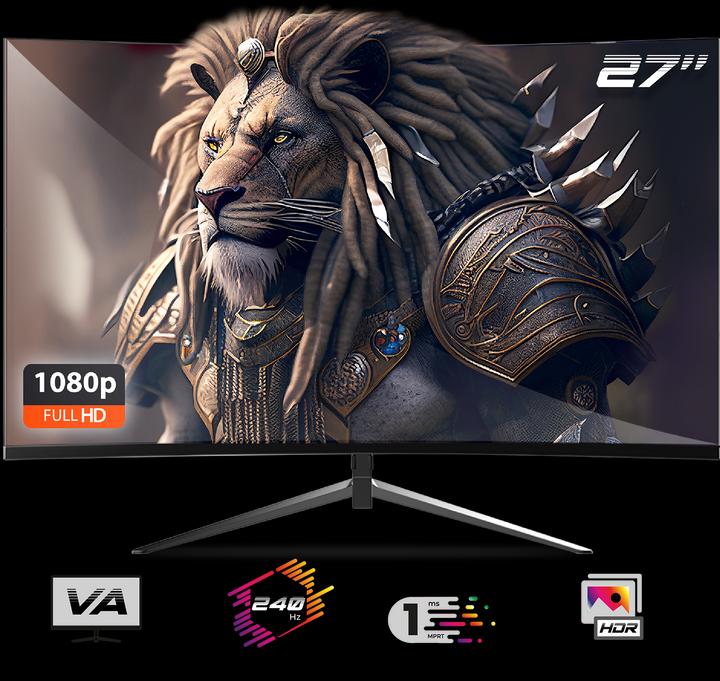 Image du produit Spirit Of Gamer 27 pouces Curve (1920 x 1080 pixels, 27")