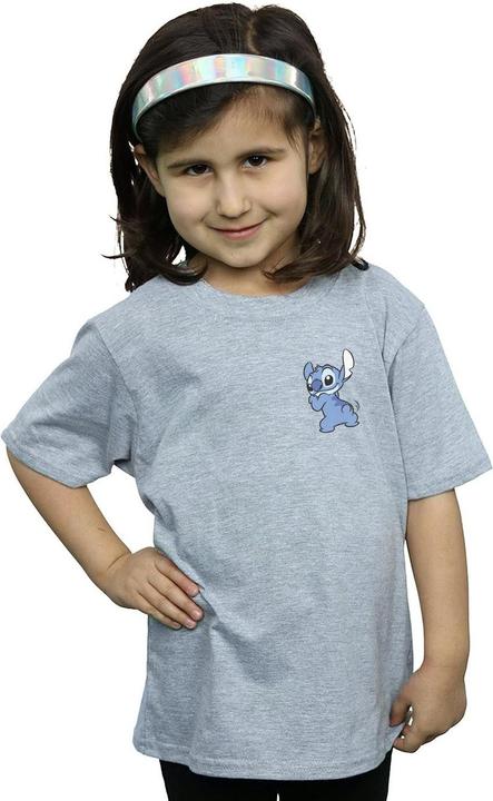 Immagine prodotto Disney Lilo And Stitch Stitch Backside Breast Print Maglietta Ragazze (152, 158)
