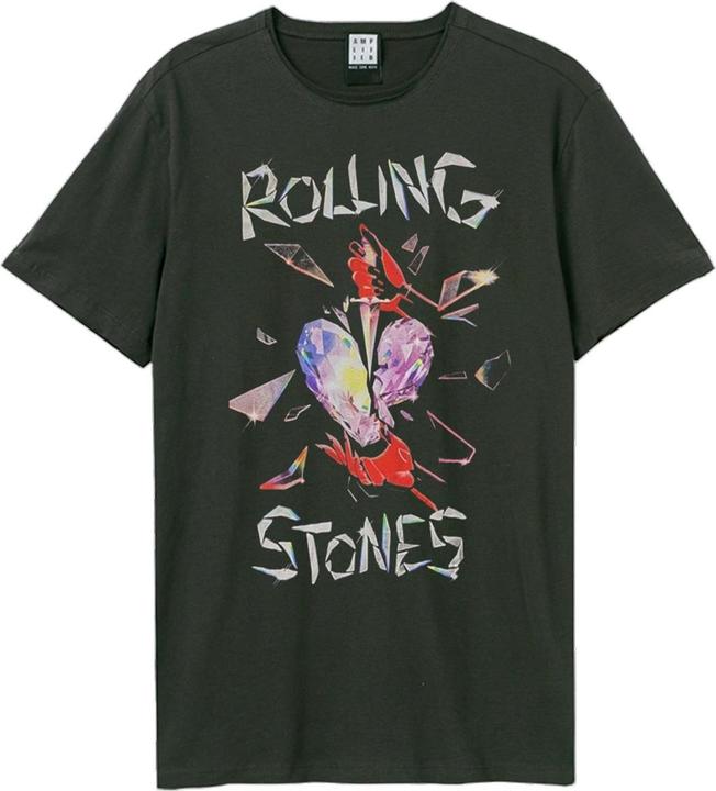 Actual product image Amplified Unisex Adult Hackney Diamonds The Rolling Stones T-Shirt (XXL)