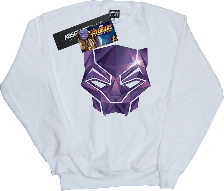 Produktbild Avengers Infinity War Black Panther Geometric Sweatshirt Jungen (152, 158)