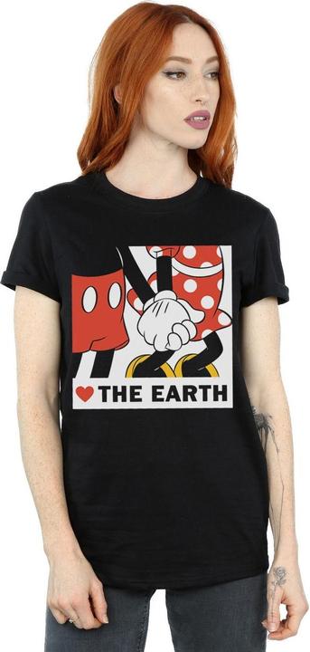 Produktbild Disney Mickey Mouse Heart The Earth TShirt (XXL)