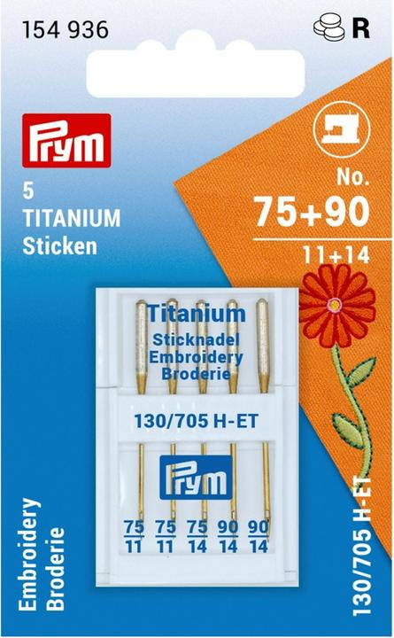 Prym Nähmaschinennadel Gold Stick NM75 - 90, SB5, H - ET