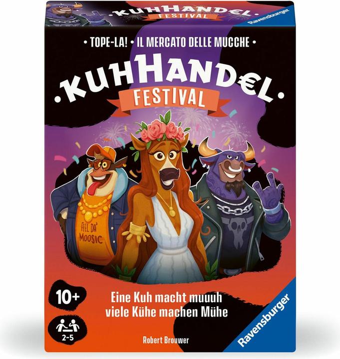 Actual product image Ravensburger Horse trading - Festival (German, Italian, French)