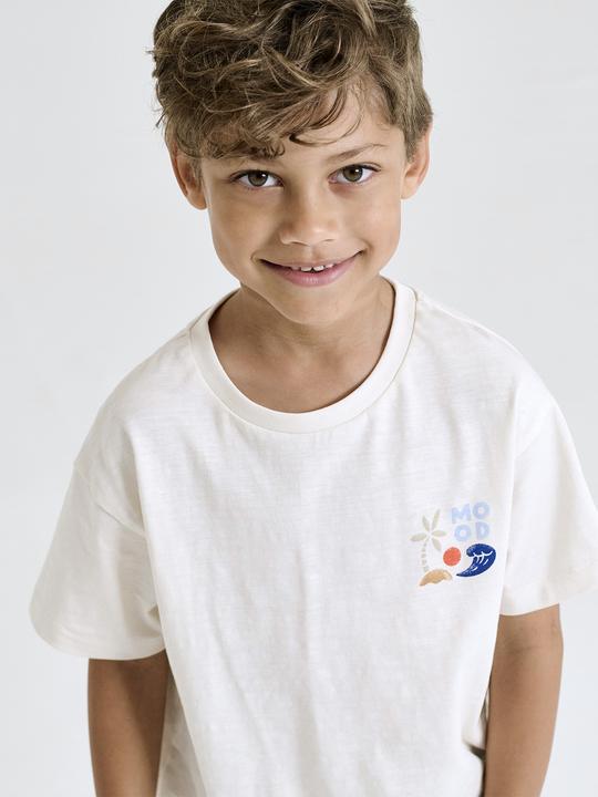 Actual product image Vertbaudet Jungen T-Shirt mit XL-Print hinten und Recycling-Baumwolle (92)