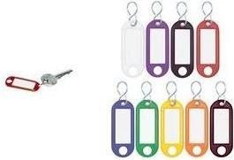 Actual product image Wedo Keychain S-hook purple bulk plastic with white