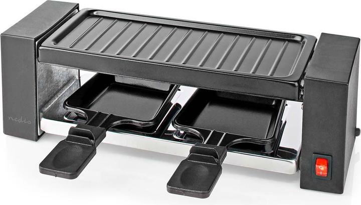 Image du produit Nedis Gourmet/Raclette Grill 2 Persons Spatula Non stick coating Rectangle