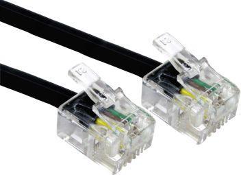 Produktbild Rs Pro Telefonkabel RJ11 RJ11 PVC 30m Geschirmt