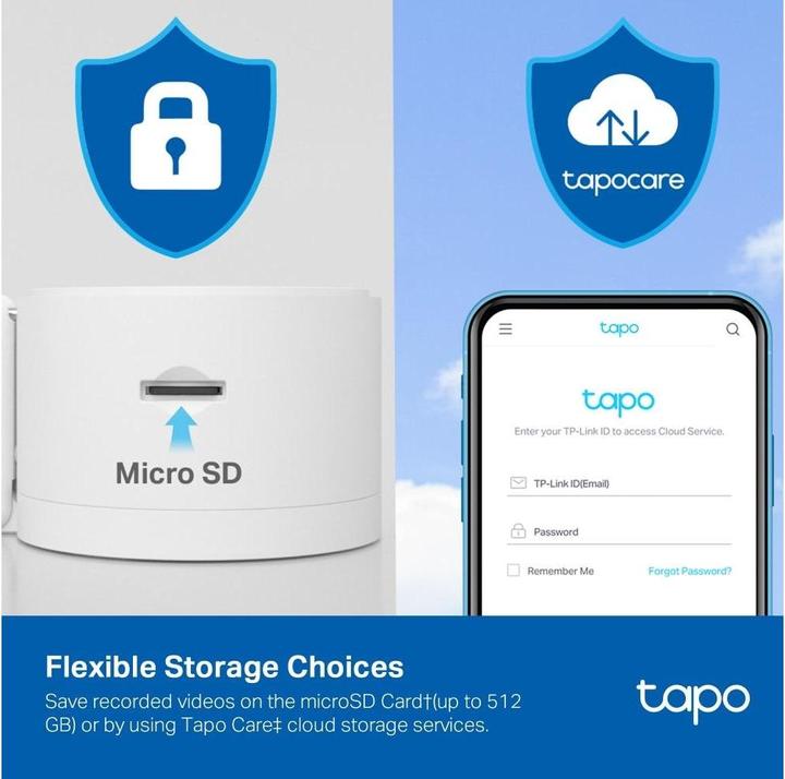 Actual product image TP-Link AI Home Security Wi-Fi Camera (2560 x 1440 Pixels)