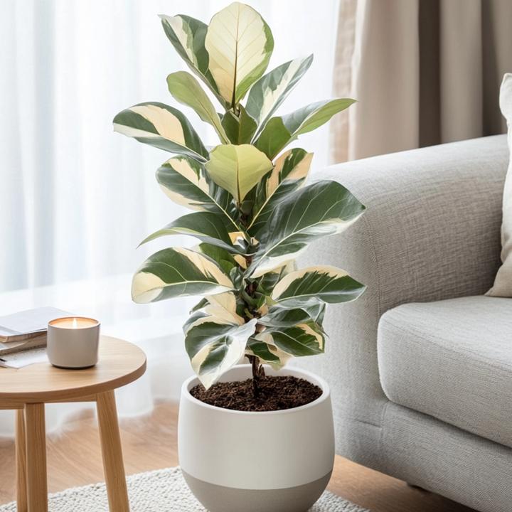 Produktbild Plant in a Box Ficus Elastica Tineke - Gummibaum (90 cm)