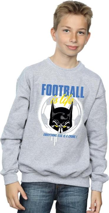 Actual product image Boys Batman Football is Life Sweatshirt (152, 158)