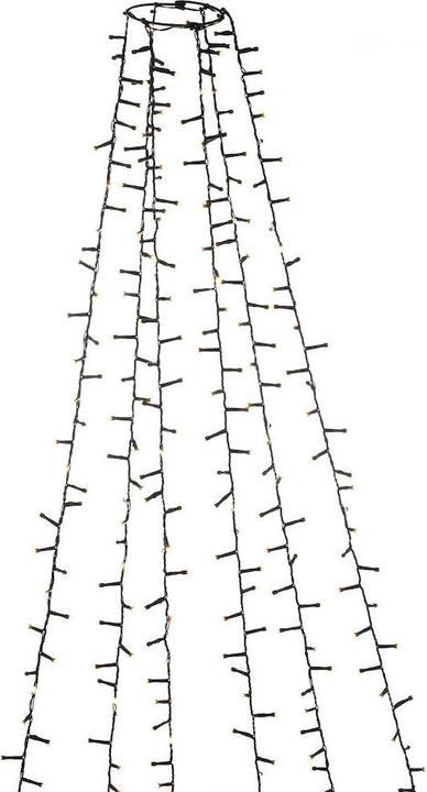 Konstsmide LED Baummantel gefrostet 1080 ww LED aussen (5 m)