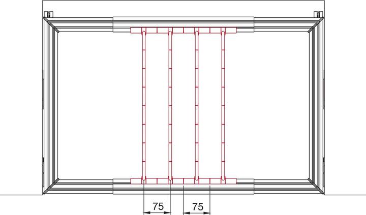 Image du produit Servetto Barres porte-pantalons Papillon anthracite