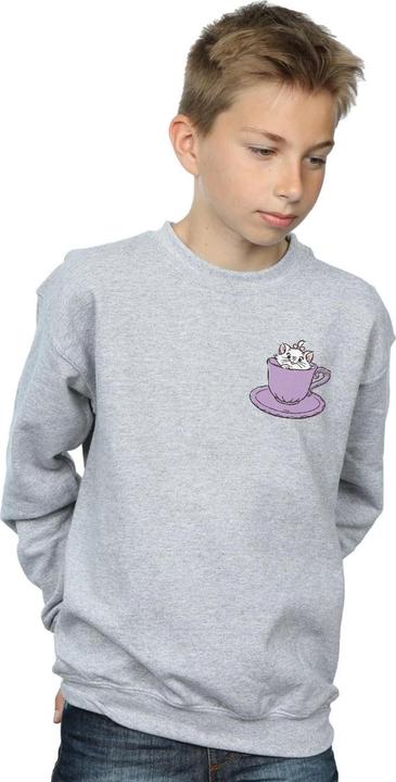 Produktbild Disney Aristocats Marie In Cup Breast Print Sweatshirt Jungen (152, 158)