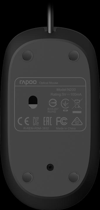 Actual product image Rapoo N200 (Cable)