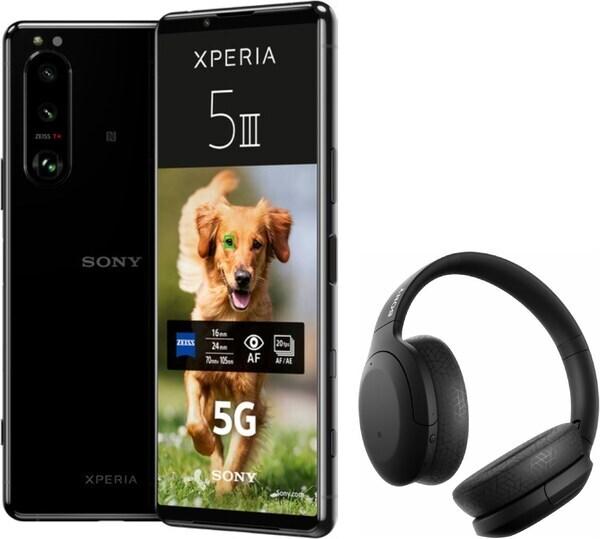 Actual product image Sony Xperia 5 III incl. WH-H910N headphones
