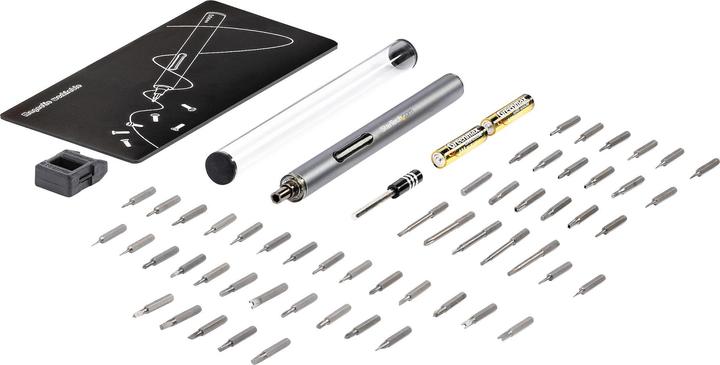 Immagine prodotto StarTech Mini cacciavite elettrico - mini cacciavite a batteria per i lavori di elettronica, laptop (Batteria ricaricabile)