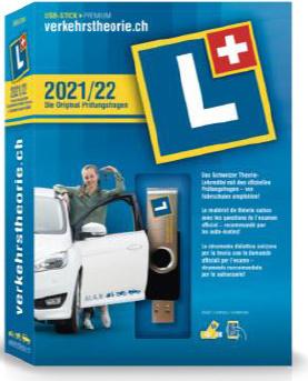 Actual product image Hänni Mikhail verkehrstheorie.ch 2021/22 USB stick (1 User, 12 months)