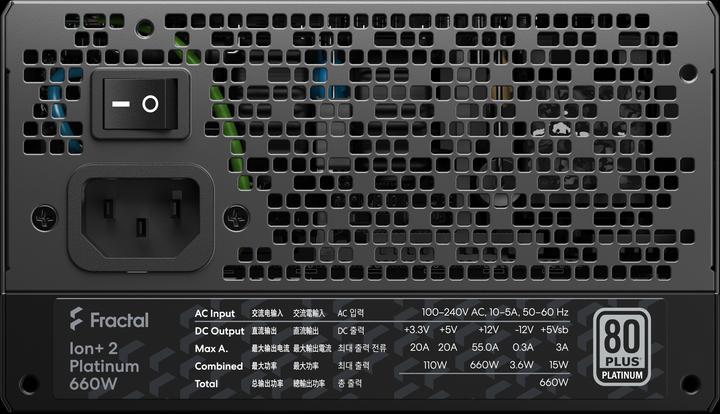 Actual product image Fractal Ion+ 2 (650 W)