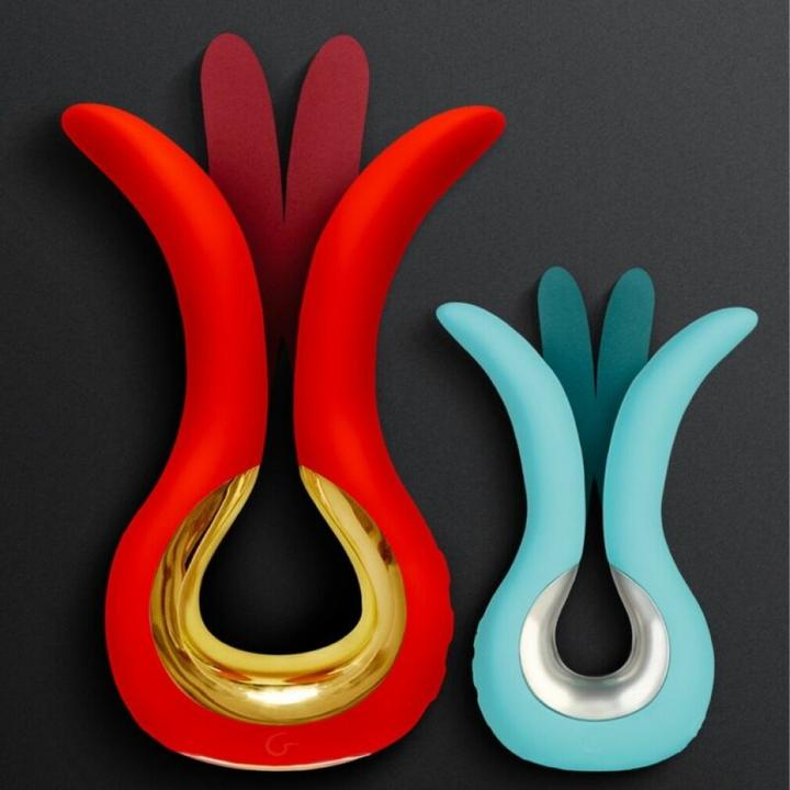 Actual product image Gvibe G-Vibe - Maxi Vibrator With Two Flexible Tips Coral