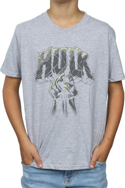 Image du produit - T-shirt HULK PUNCH LOGO - Garçon (116)