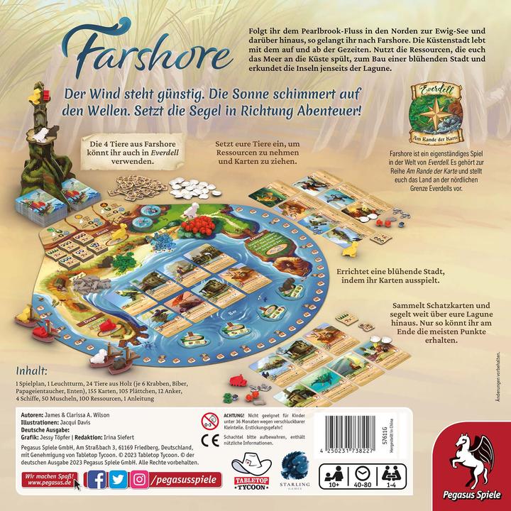 Produktbild Pegasus Farshore - Ein Spiel in der Welt von Everdell (Deutsch)