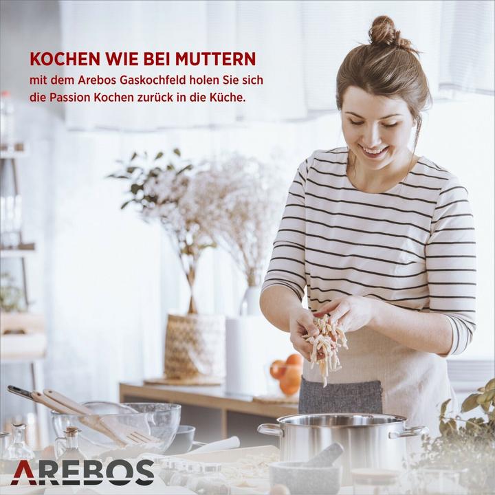 Image du produit Arebos Cuisinière à gaz