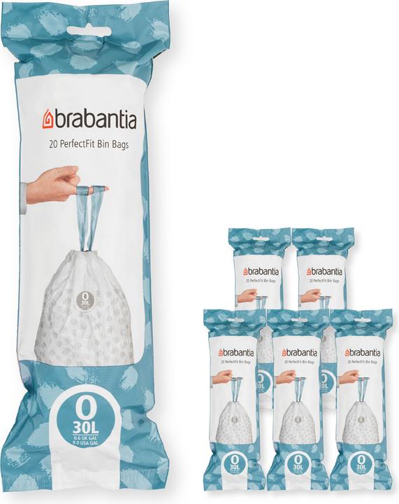 Brabantia PerfectFit Bags (120 x, 30 l)