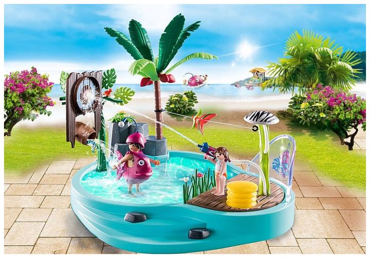 Actual product image Playmobil Small Pool with Water Sprayer (70610, Playmobil Family Fun)