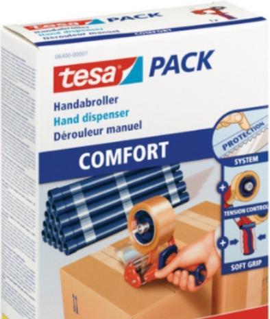 Actual product image tesa Hand dispenser Packer 6400