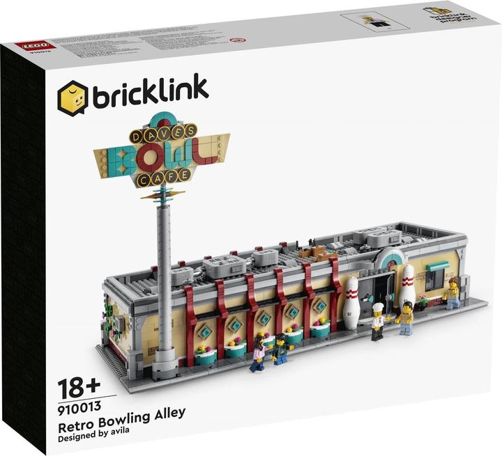 Image du produit Bricklink 910013 Piste de bowling rétro