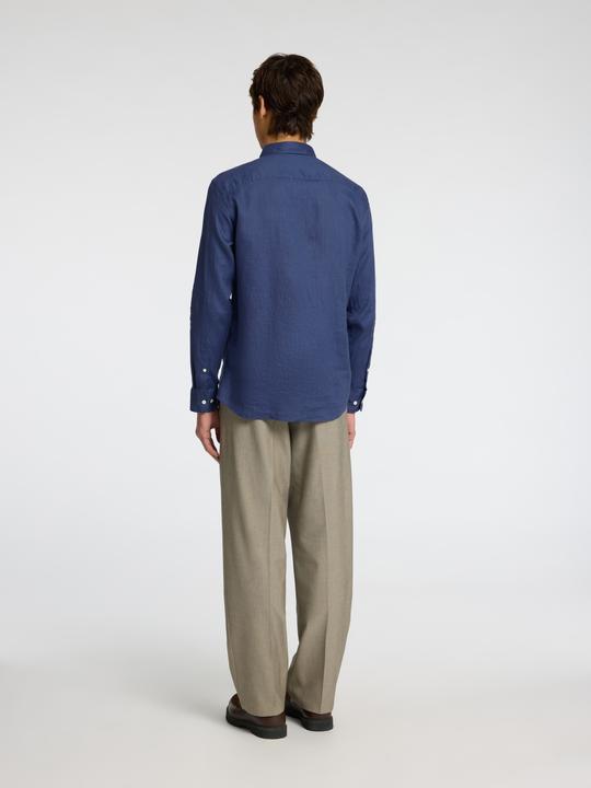 Actual product image Selected Homme Slhregkylian-Linen Shirt Ls Classic Noos (S)