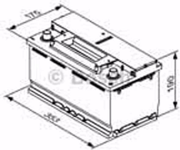 Immagine prodotto Bosch Automotive EFB-Batteria (12 V, 95 Ah, 850 A)