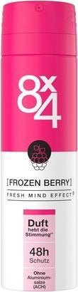 Actual product image 8X4 N°15 Frozen Berry Deodorant Spray 150ml (Spray, 150 ml)