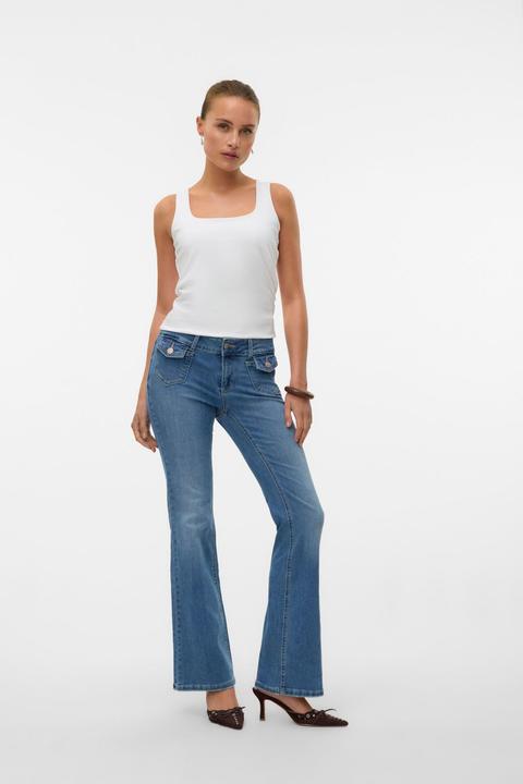 Produktbild Vero Moda VMJEAN Niedrige Taille Ausgestellt Jeans Ausgestellt (34)