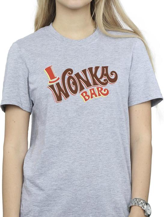 Produktbild Willy Wonka & the Chocolate Factory Bar Logo TShirt (L)