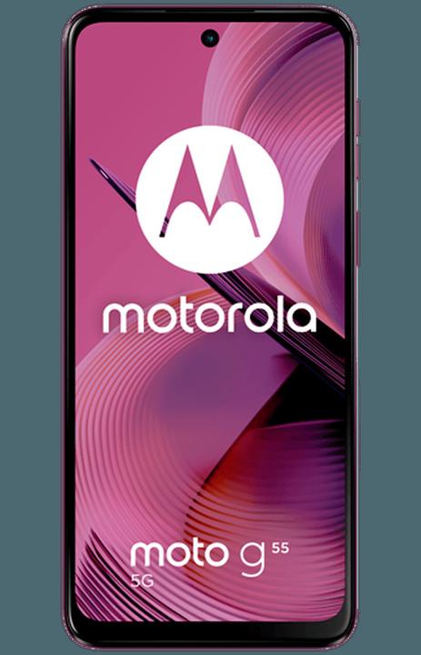 Actual product image Motorola Moto G55 (256 GB, Twilight Purple, 6.49", SIM + eSIM, 50 Mpx, 5G)