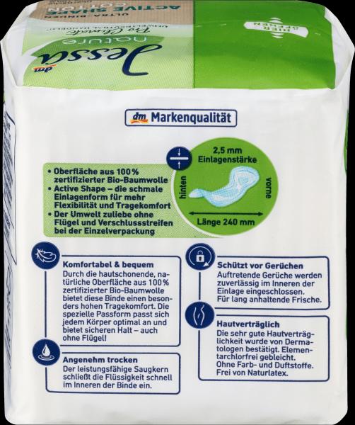 Actual product image dm Jessa Ultra pads Pro Climate nature (Sanitary pads)