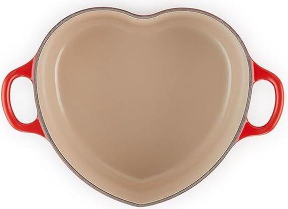 Immagine prodotto Le Creuset Tostapane a cuore con pulsante a cuore (20 cm, Pirofila + casseruola, Ghisa)