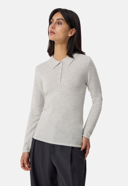 Cash-Mere Kaschmir Poloshirt Langarm (M)