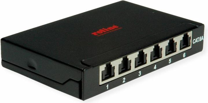 Immagine prodotto Roline Pannello patch mini 6x RJ45 schermato Cat.6A/Cl.EA, 0.5U