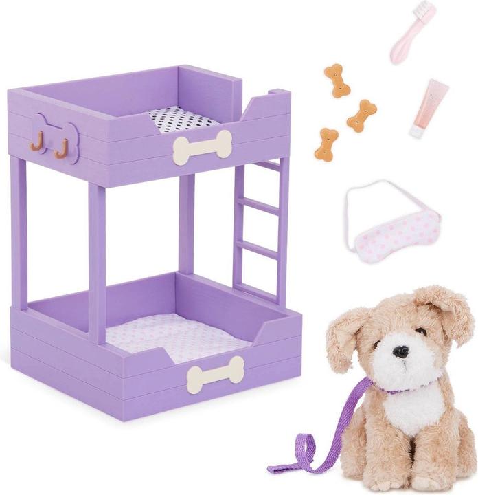 Actual product image Our Generation - suitcase set - rainbow (735345)