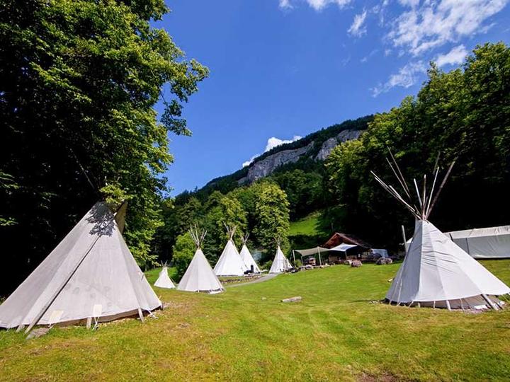 Produktbild Smartbox Ungewöhnliches Erlebnis: 1 Übernachtung im Tipi in Meiringen (2 Pers.)